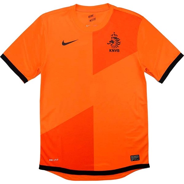 Heimtrikot Thailand Niederlande Retro 2012 Orange Günstige Fußballtrikots